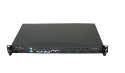 Server CybertronPC Quantum QJA1221 Short-Depth 1U Server E6600 (Intel Pentium E6600 3.06GHZ, RAM 2GB, HDD 2TB 3.5 SATA2 5900RPM 32MB, 200W PSU Chassis)