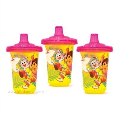 Bộ 3 cốc chống đổ Dora - Munchkin 10543 