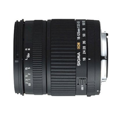 Lens Sigma 18-125mm F3.5-5.6 DC (Nikon use)