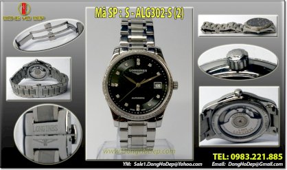 Đồng hồ đeo tay Longines 3 kim mặt đá siêu cao cấp S-ALG302-S(2)