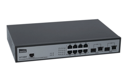 Netis ST3301 8FE+2 Combo-Port Gigabit Ethernet SNMP Switch