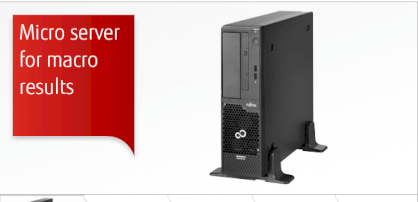 Server FUJITSU PRIMERGY MX130 S2 (AMD Sempron™, RAM DDR3 10GB, HDD 500GB SATA 2, 159W)