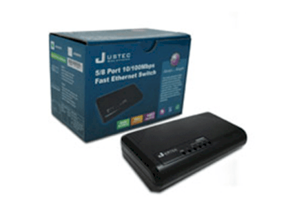 Justec JSH800PD 8 Port 10/100Mbps Fast Ethernet Switch