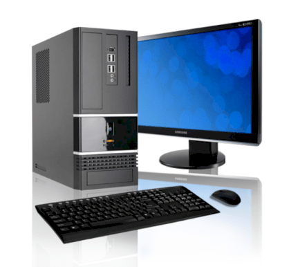 Máy tính Desktop CybertronPC Essential AMD Athlon II No O/S System PCESSA103B (AMD PHENOM II X6 1055T 2.80GHZ, RAM 4GB, HDD 500GB, VGA Radeon HD5450, PC DOS, Không kèm màn hình)