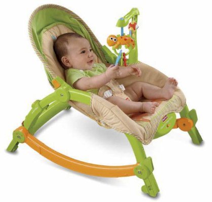 Ghế rung em bé Fisher Price - Newborn To Toddler Rocker T2518