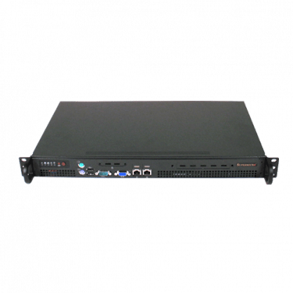 Server Cybertron Quantum QKA121 Short-Depth 1U Server SVQKA121 (Intel® Atom™ D525 processor 1.80GHz, Ram DDR2 2GB, HDD 2TB SATA2,503B Rev. L 1U 1 Bays 200W PSU Chassis)