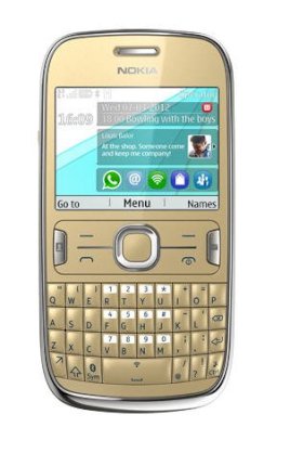 Nokia Asha 302 (N302) Golden Light