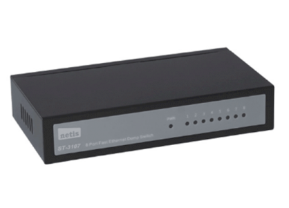 Netis ST-3107 8 Port Fast Ethernet Switch / Metal Case