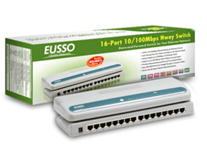 Eusso USH5016-XPC(v2) 16-Port 10/100Mbps Nway Switch