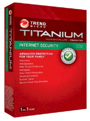 Trend Micro Titanium Internet Sercurity 2012 1PC/1 năm