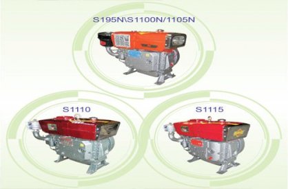 Động cơ diesel D12 ( S195 - Dongphong/quangchai)