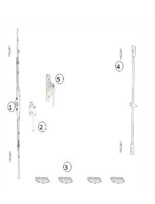 Bánh xe cửa nhựa Aust Window