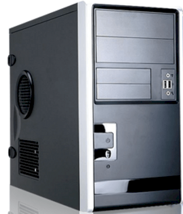 Máy tính Desktop Cybertronpc Essential Intel Celeron w/Windows 7 PCESSI102D (Intel Pentium DC E6600 3.06 GHZ, RAM 4GB DDR3, HDD 2TB SATA3, VGA Onboard, MICROSOFT WINDOWS 7 HOME PREMIUM 32 BIT, EM013 Mini-Tower Black 350W PSU Chassis)