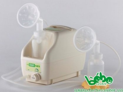 Máy hút sữa đôi bằng điện không có BPA Unimom Forte (có mátxa silicon, made in Korea) M2012326