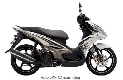 Yamaha Nouvo SX RC 125 2012 ( Trắng Đen )