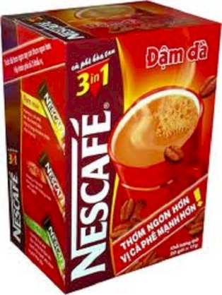 Nescafe đậm đà 20 gói *17 gam