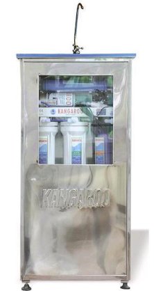 Máy lọc nước Kangaroo KG104 (7 lõi lọc, Vỏ inox nhiễm từ)