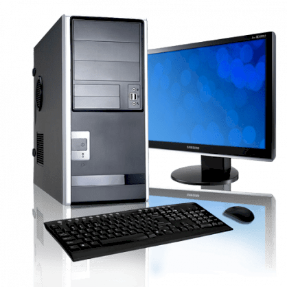 Máy tính Desktop Cybertronpc Essential AMD System PCESS2ALE1600 (AMD Athlon 64 LE-1640 2.70GHz, Ram 4GB, HDD 160GB SATA2, Cyber EA013 40 Mid-Tower Black 350W PSU Chassis)