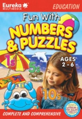 CD-ROM Fun with Numbers and Puzzles - Phần mềm giúp bé học số đếm G028