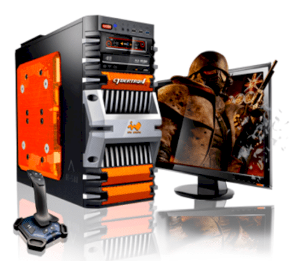 Máy tính Desktop CybertronPC Fortress FX Octa-Core Gaming PC (GM2241G) (AMD FX 8120 3.10GHz, RAM 4GB, HDD 1TB, VGA 2x Radeon HD5450, Microsoft Windows 7 Home Premium 64bit, Không kèm màn hình)