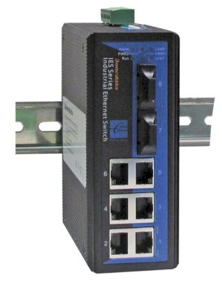 3onedata IES608-2 2 optic ports+6 TP ports Managed Ethernet Switch