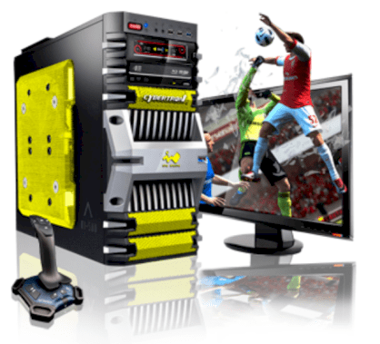 Máy tính Desktop Cybertronpc Fortress Core i7 Quad-Core Gaming PC (GM2141J) i7-2600 (Intel Core i7 i7-2600 3.40GHz, RAM 16GB, HDD 1TB, VGA 2x Radeon HD6670, Microsoft Windows 7 Home Premium 64bit, PC DOS. Không kèm màn hình)