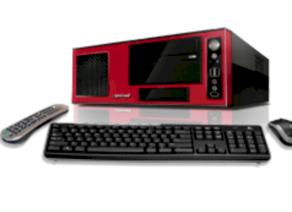 Máy tính Desktop CybertronPC Firebox Media Center 321A (MC321A) X3 455 (AMD Athlon II X3 455 3.30GHZ, RAM 4GB, HDD 1TB, VGA Radeon HD5570, Microsoft Windows 7 Home Premium 64bit, Không kèm màn hình)