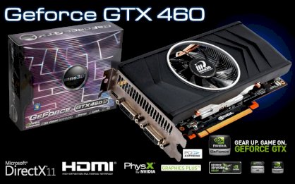 Inno3D Geforce GTX 460 (NVIDIA GTX 460, 768MB GDDR5, 192-bit, PCI-E 2.0)