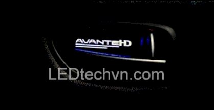 Đèn led hốc mở của Hyundai Avante HD