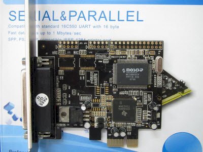 Card PCI-Express to Paralell 25pins - 1Port