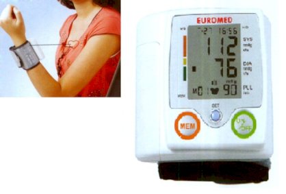 Máy đo huyết áp EUROMED - Cổ tay