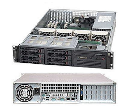 Server Techno RF341-X3430 (Intel Xeon X3430 2.4Gb, Ram 4GB, HDD 250GB, 350W)