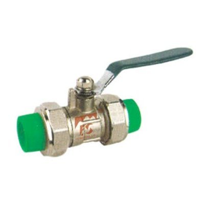 Van bi rắc co 2 đầu Fu Sheng PP-R DA403