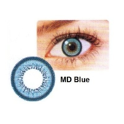 Kính giãn tròng Q-eye không độ - MD Blue