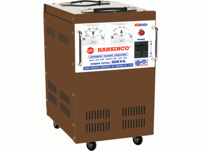 Ổn áp kiểu đứng HANSINCO 20KVA (140V-240V)