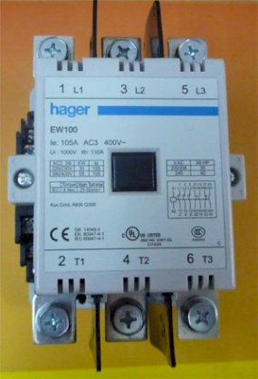 CONTACTOR HAGER EW100