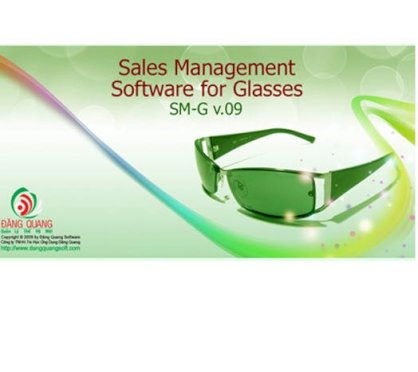 Phần mềm quản lý dành cho cửa hiệu mắt kính SM-G v.09