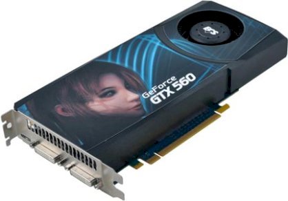 ECS NGTX560-1GPI-F1 (NVIDIA GeForce GTX560, 1GB GDDR5, 256-bit, PCI-E 2.0)