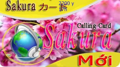 Thẻ Sakura