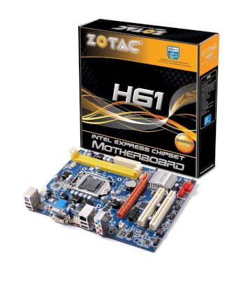 Bo mạch chủ ZOTAC H61MAT-A-E