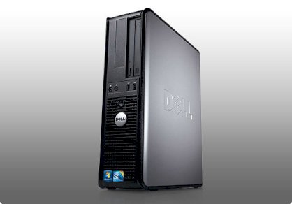 Máy tính Desktop Dell OPTIPLEX 745 E03 (Intel Pentium Dual Core E2200 2.2Ghz, Ram 1GB, HDD 80GB, VGA ATI Radeon X1300 Pro 256MB, Windows XP Professional, Không kèm màn hình)