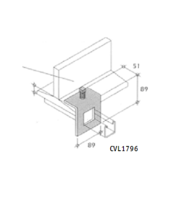 Kẹp xà gỗ - Phụ kiện thanh chống đa năng Cát Vạn Lợi CVL1796