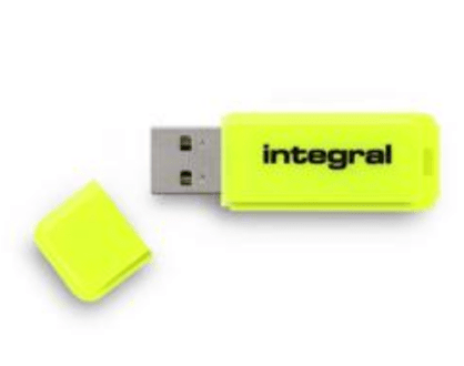 Integral Neon USB Flash Drive 4GB