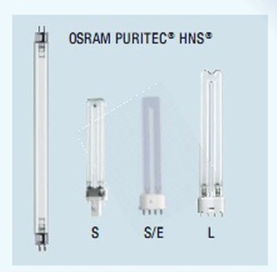 Bóng đèn khử trùng HNS tia cực tím OSRAM HNS 15w