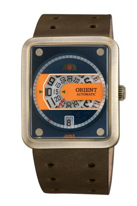 Orient Men's CERAK001W The Vintage Rotating Dial Watch