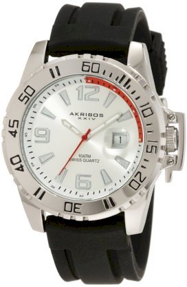 Akribos XXIV Men's AKR492SS Swiss Quartz Sport Watch