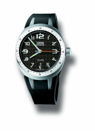 Oris Men's 635 7588 7069RS TT3 Automatic Titanium Watch