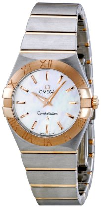 Omega Women's 123.20.27.60.02.001 Silver Dial Constellation Watch