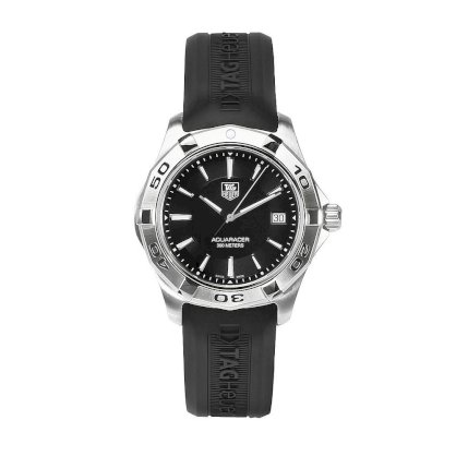 TAG Heuer Men's WAP1110.FT6029 Aquaracer Black Dial Watch