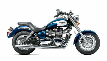 Triumph America 2012 Màu xanh trắng